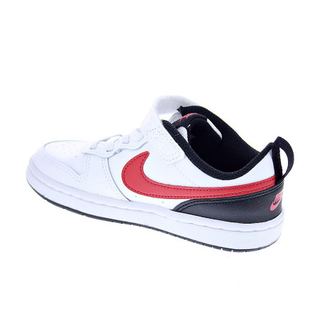 Zapatillas Nike zapatos Niño modelo Court Borought low Blanco 