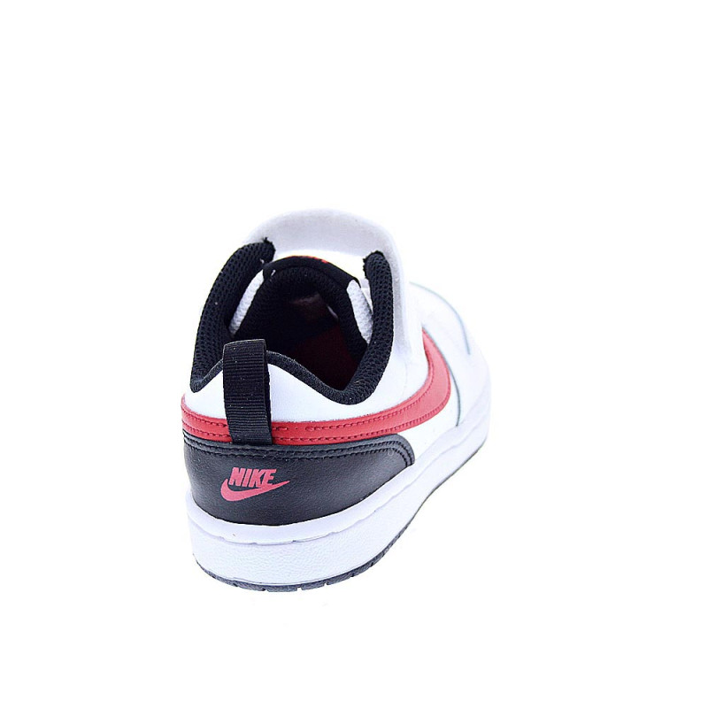Zapatillas Nike zapatos Niño modelo Court Borought low Blanco 