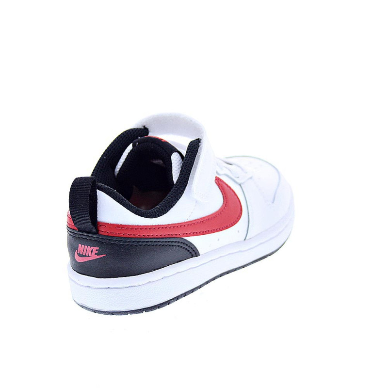 Zapatillas Nike zapatos Niño modelo Court Borought low Blanco 