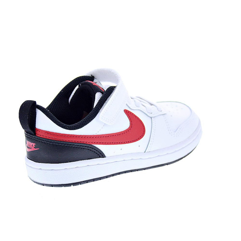 Zapatillas Nike zapatos Niño modelo Court Borought low Blanco 