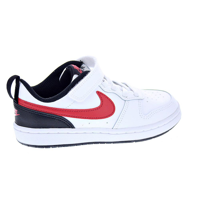 Zapatillas Nike zapatos Niño modelo Court Borought low Blanco 