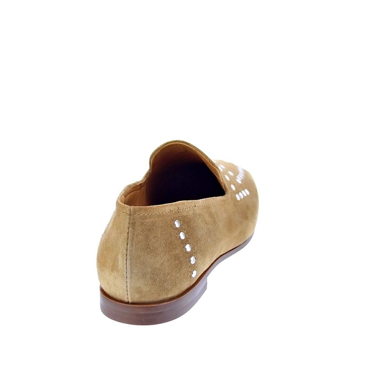 Mocasines Alpe zapatos Mujer modelo 23091102 Marrón 