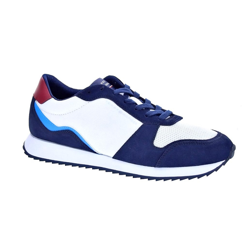 Zapatillas Tommy Hilfiger zapatos Hombre modelo Runner Evo Blanco 