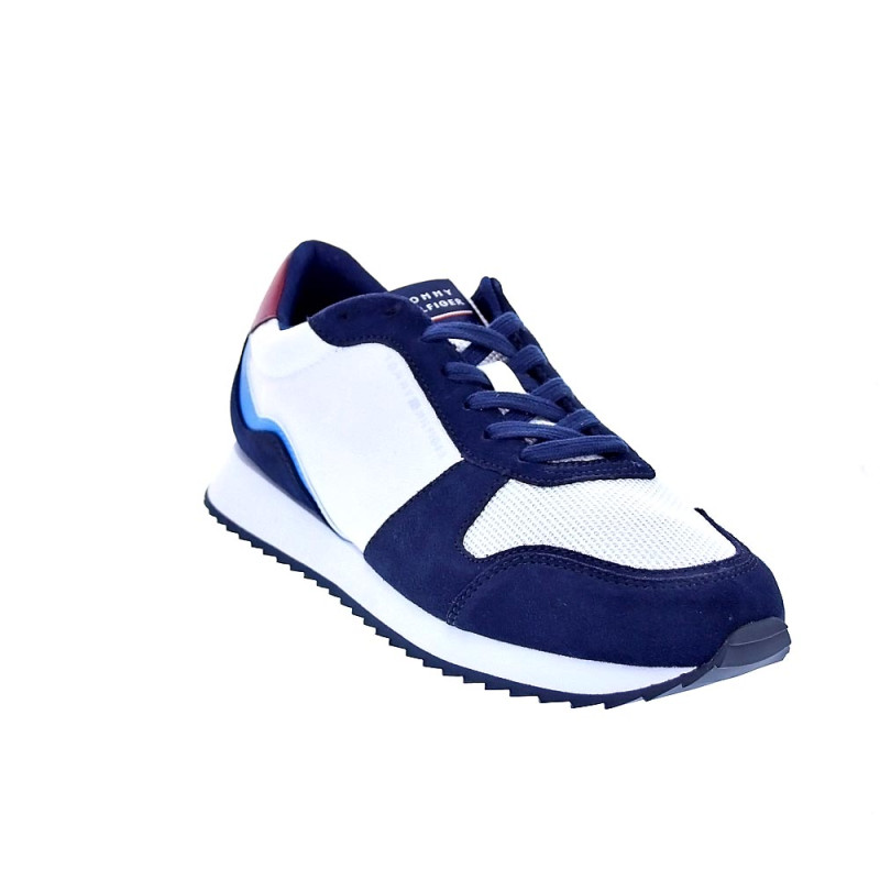 Zapatillas Tommy Hilfiger zapatos Hombre modelo Runner Evo Blanco 