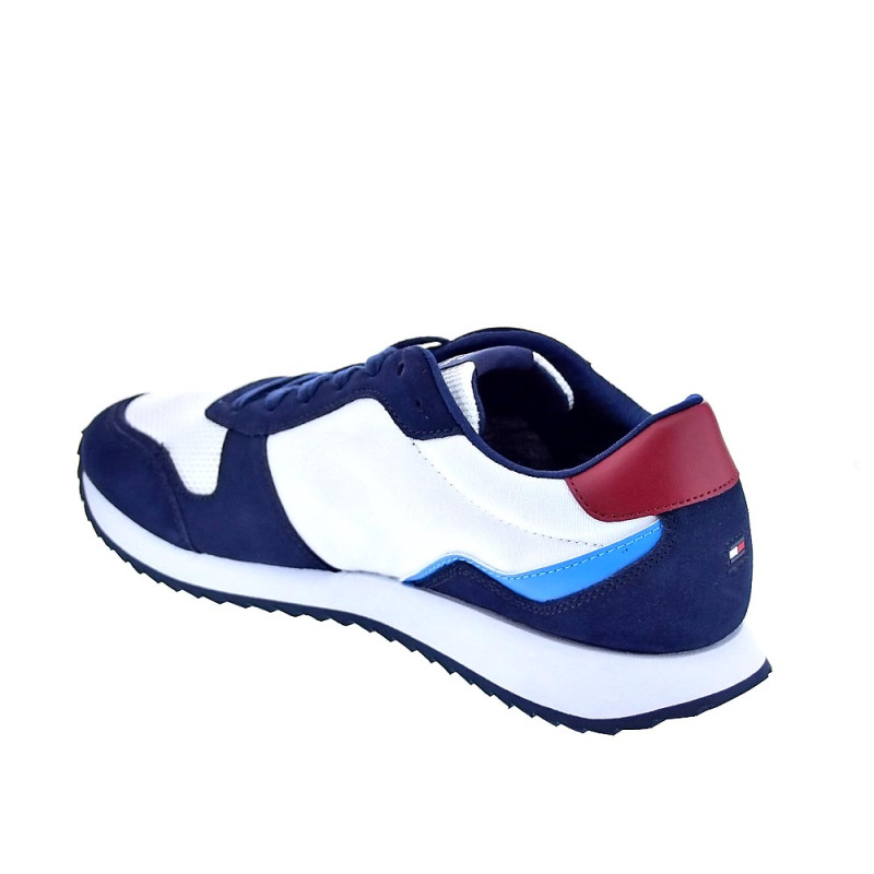 Zapatillas Tommy Hilfiger zapatos Hombre modelo Runner Evo Blanco 
