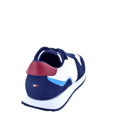 Zapatillas Tommy Hilfiger zapatos Hombre modelo Runner Evo Blanco 
