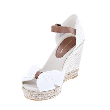 Sandalias Tommy Hilfiger zapatos Mujer modelo Basic Open Toe Blanco 