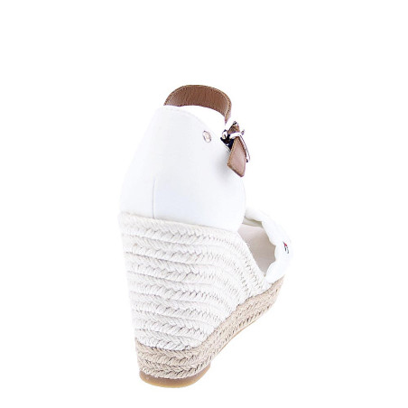 Sandalias Tommy Hilfiger zapatos Mujer modelo Basic Open Toe Blanco 