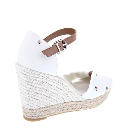 Sandalias Tommy Hilfiger zapatos Mujer modelo Basic Open Toe Blanco 