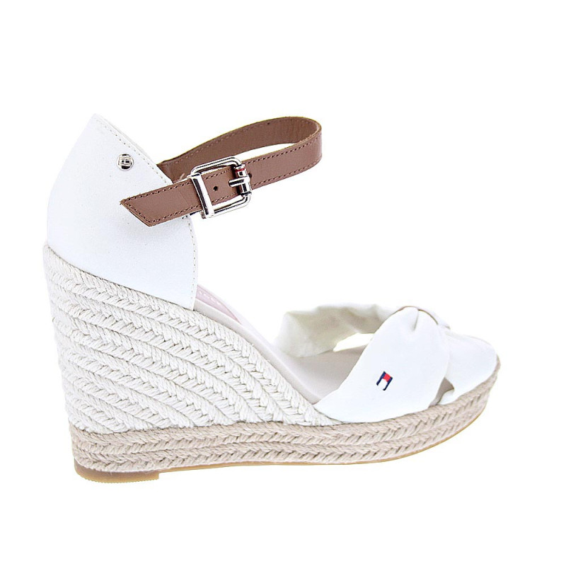 Sandalias Tommy Hilfiger zapatos Mujer modelo Basic Open Toe Blanco 