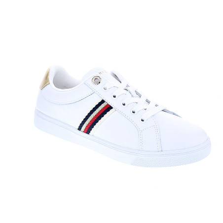 Zapatillas Tommy Hilfiger zapatos Mujer modelo Corporate Webbing Blanco 