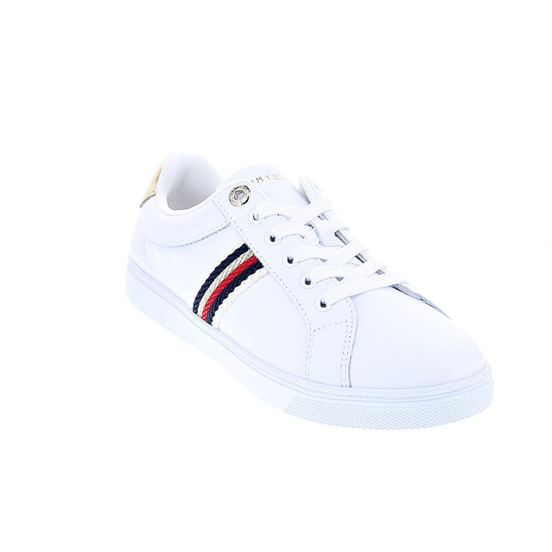 Zapatillas Tommy Hilfiger zapatos Mujer modelo Corporate Webbing Blanco 