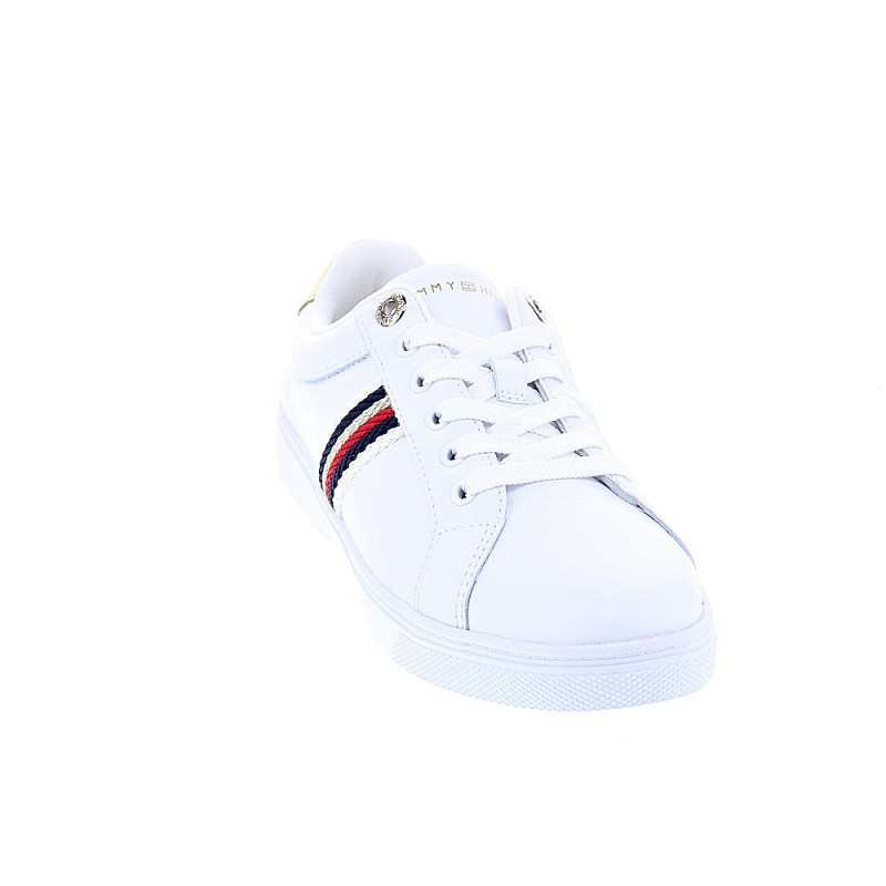 Zapatillas Tommy Hilfiger zapatos Mujer modelo Corporate Webbing Blanco 