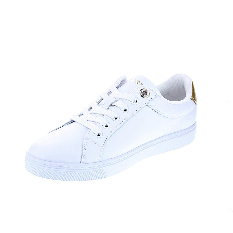 Zapatillas Tommy Hilfiger zapatos Mujer modelo Corporate Webbing Blanco 