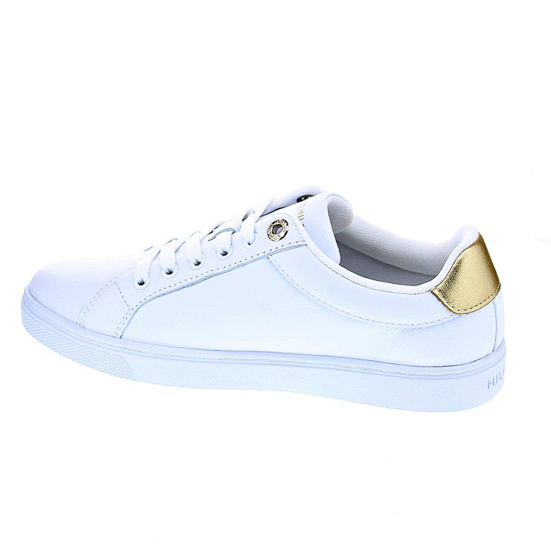 Zapatillas Tommy Hilfiger zapatos Mujer modelo Corporate Webbing Blanco 
