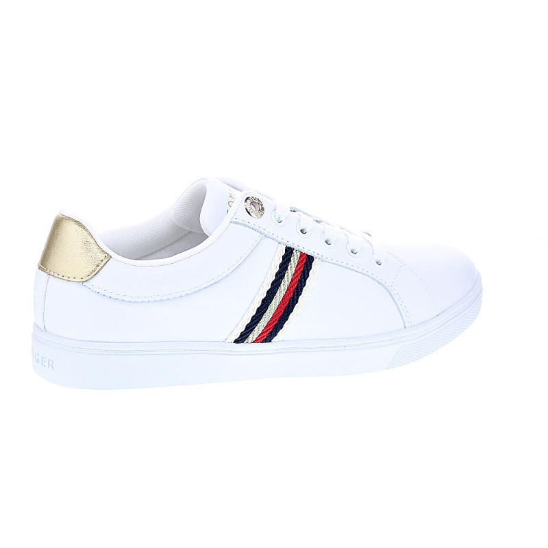 Zapatillas Tommy Hilfiger zapatos Mujer modelo Corporate Webbing Blanco 