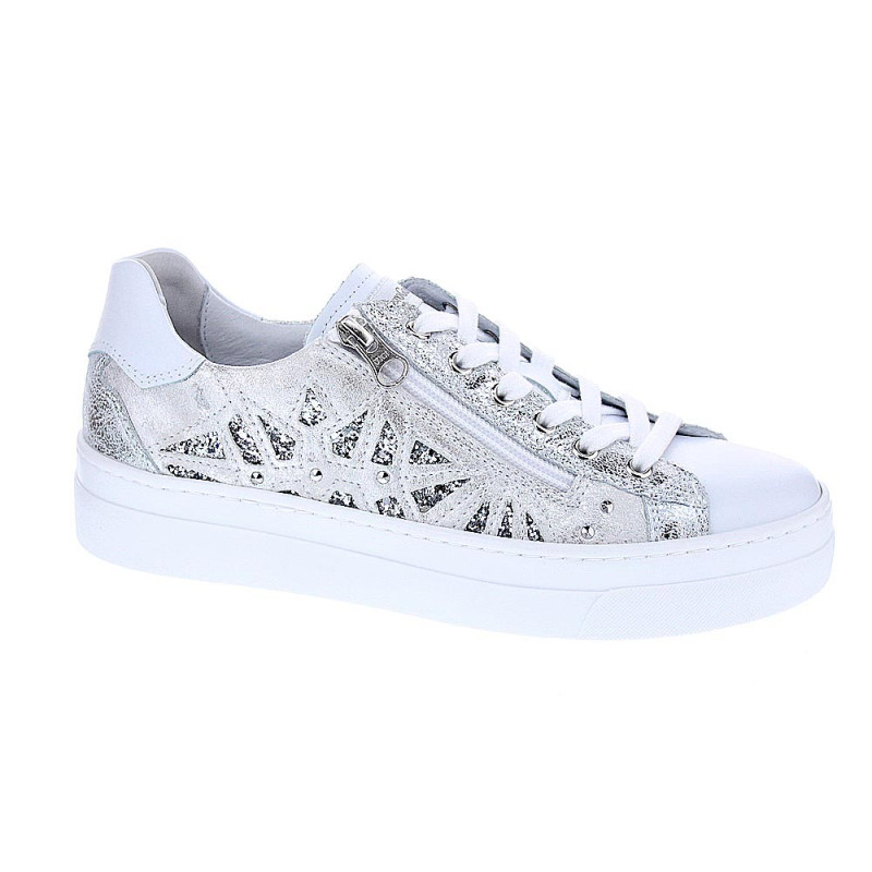 Zapatillas Nero Giardini zapatos Mujer modelo E306512D Plata 