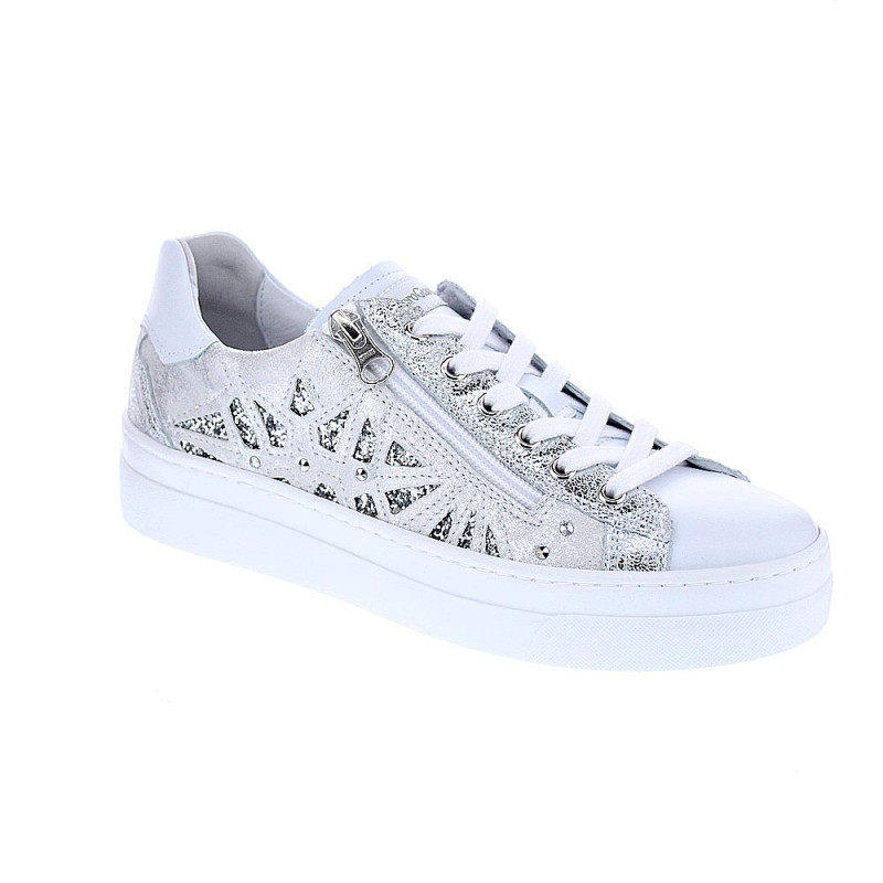 Zapatillas Nero Giardini zapatos Mujer modelo E306512D Plata 