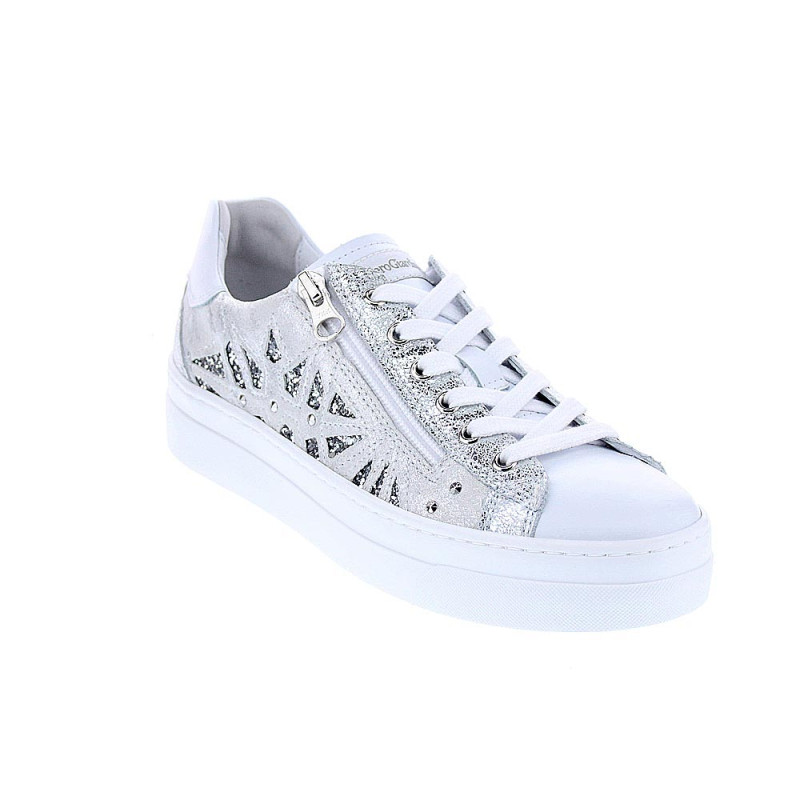 Zapatillas Nero Giardini zapatos Mujer modelo E306512D Plata 