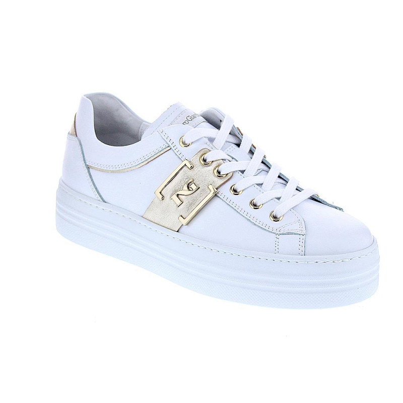 Zapatillas Nero Giardini zapatos Mujer modelo E306523D Blanco 