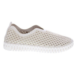 Bailarinas Ilse Jacobsen zapatos Mujer modelo Tulip Blanco Elástico