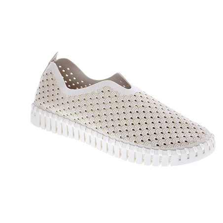 Bailarinas Ilse Jacobsen zapatos Mujer modelo Tulip Blanco Elástico