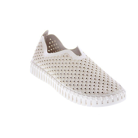 Bailarinas Ilse Jacobsen zapatos Mujer modelo Tulip Blanco Elástico