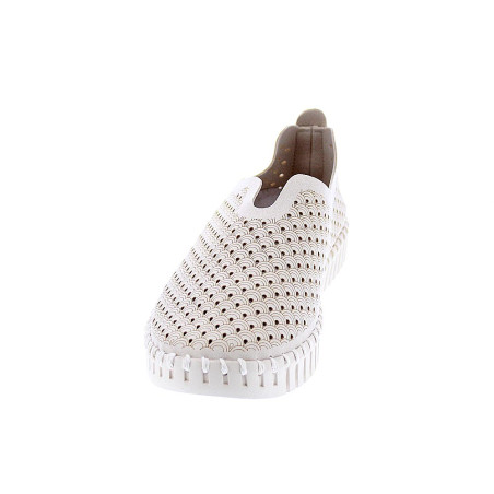 Bailarinas Ilse Jacobsen zapatos Mujer modelo Tulip Blanco Elástico