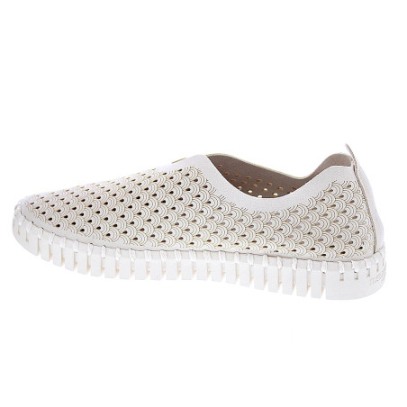 Bailarinas Ilse Jacobsen zapatos Mujer modelo Tulip Blanco Elástico