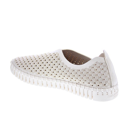 Bailarinas Ilse Jacobsen zapatos Mujer modelo Tulip Blanco Elástico