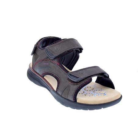 Sandalias Geox zapatos Hombre modelo Spherica Marrón 