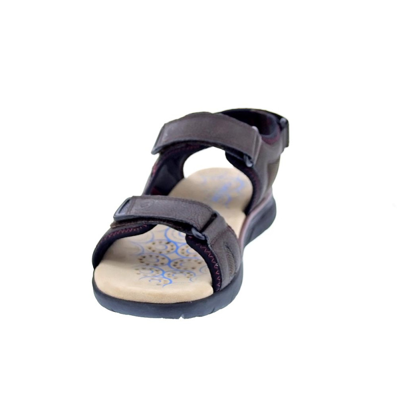 Sandalias Geox zapatos Hombre modelo Spherica Marrón 