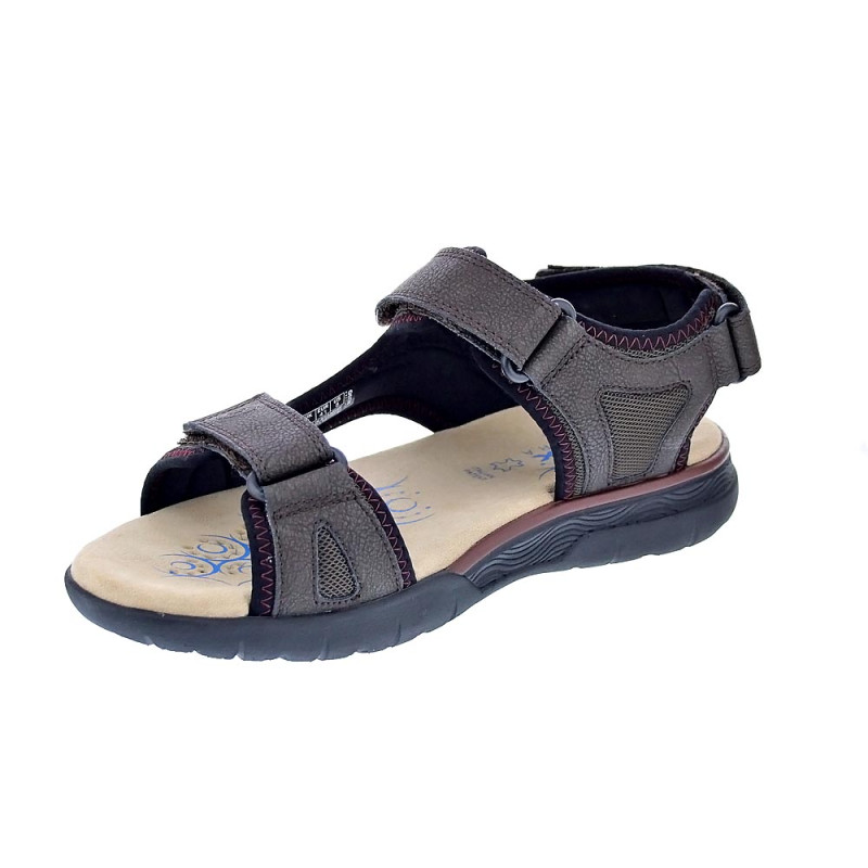 Sandalias Geox zapatos Hombre modelo Spherica Marrón 