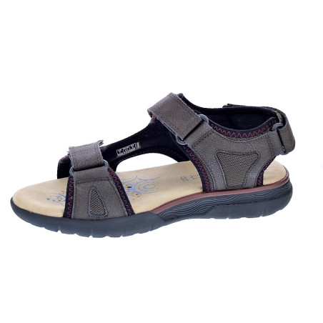 Sandalias Geox zapatos Hombre modelo Spherica Marrón 
