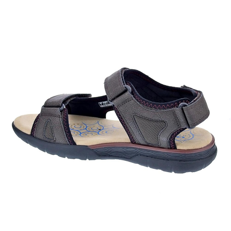 Sandalias Geox zapatos Hombre modelo Spherica Marrón 