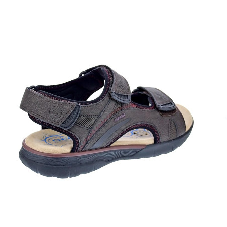 Sandalias Geox zapatos Hombre modelo Spherica Marrón 