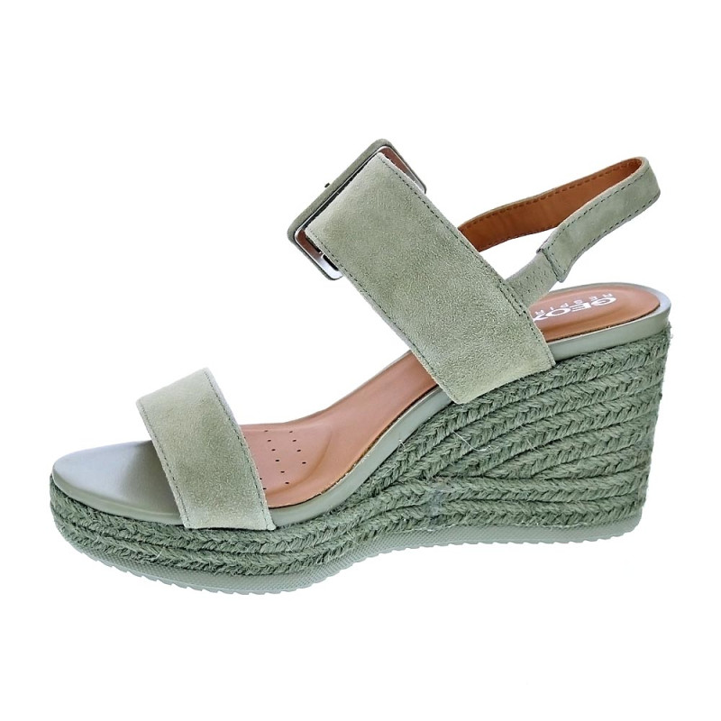 Sandalias Geox zapatos Mujer modelo Ponza Beige 