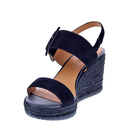 Sandalias Geox zapatos Mujer modelo Ponza Negro 