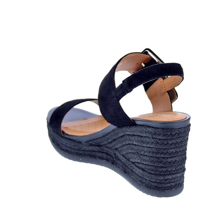 Sandalias Geox zapatos Mujer modelo Ponza Negro 