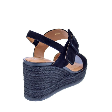 Sandalias Geox zapatos Mujer modelo Ponza Negro 