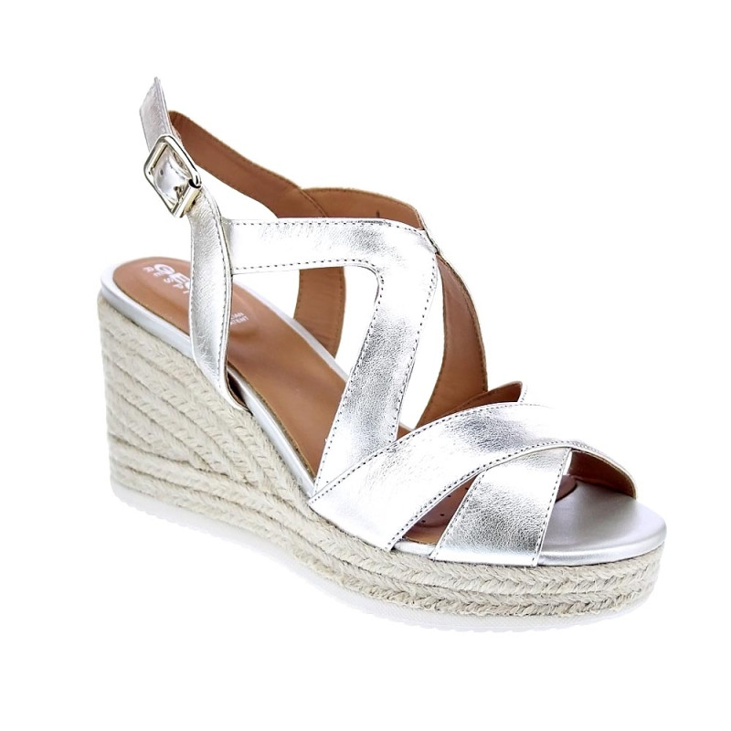 Alpargatas Geox zapatos Mujer modelo Ponza Oro 