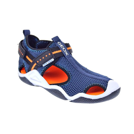 Sandalias Geox zapatos Niño modelo Wader Azul 