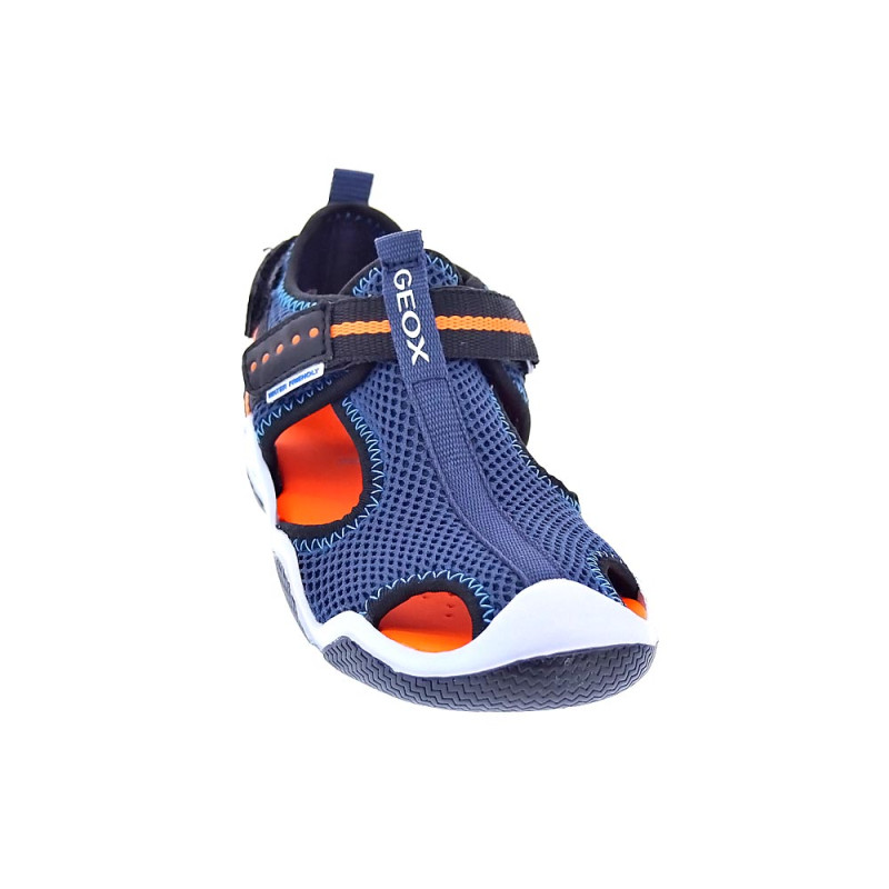 Sandalias Geox zapatos Niño modelo Wader Azul 