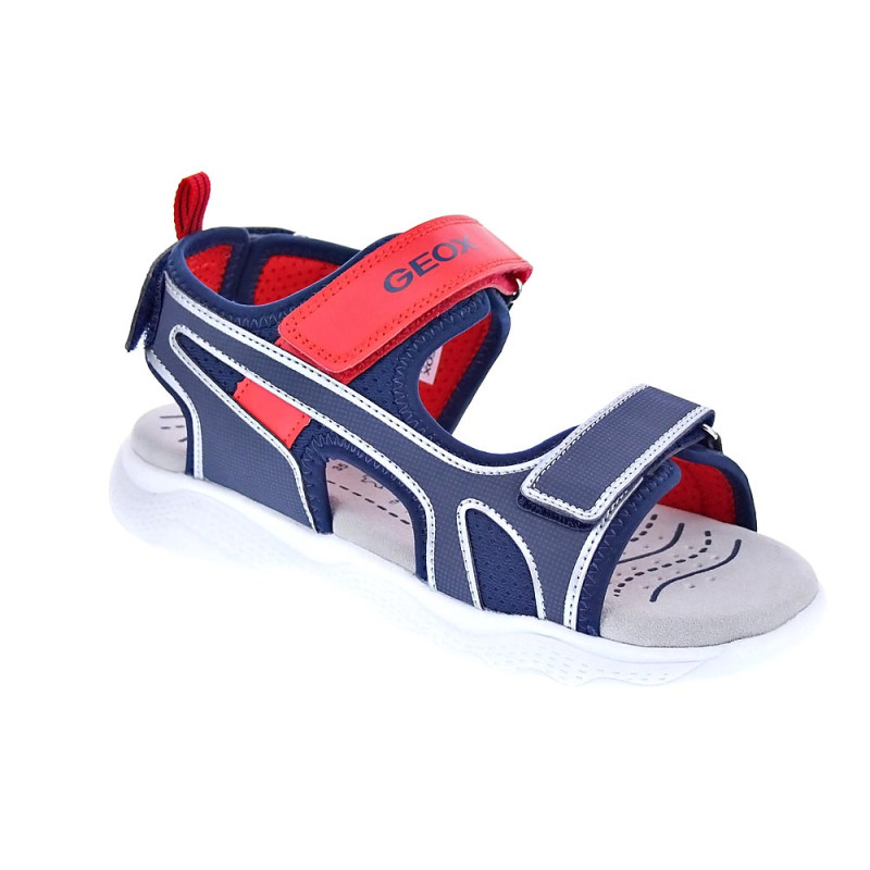 Sandalias Geox zapatos Niño modelo Splush Azul 