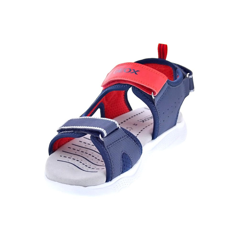 Sandalias Geox zapatos Niño modelo Splush Azul 