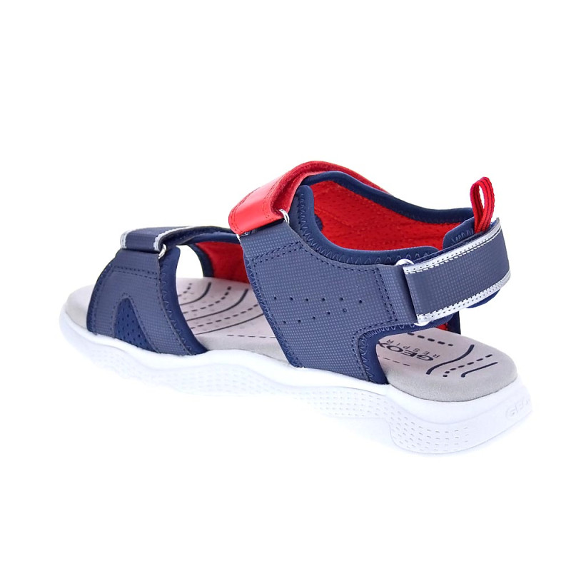 Sandalias Geox zapatos Niño modelo Splush Azul 