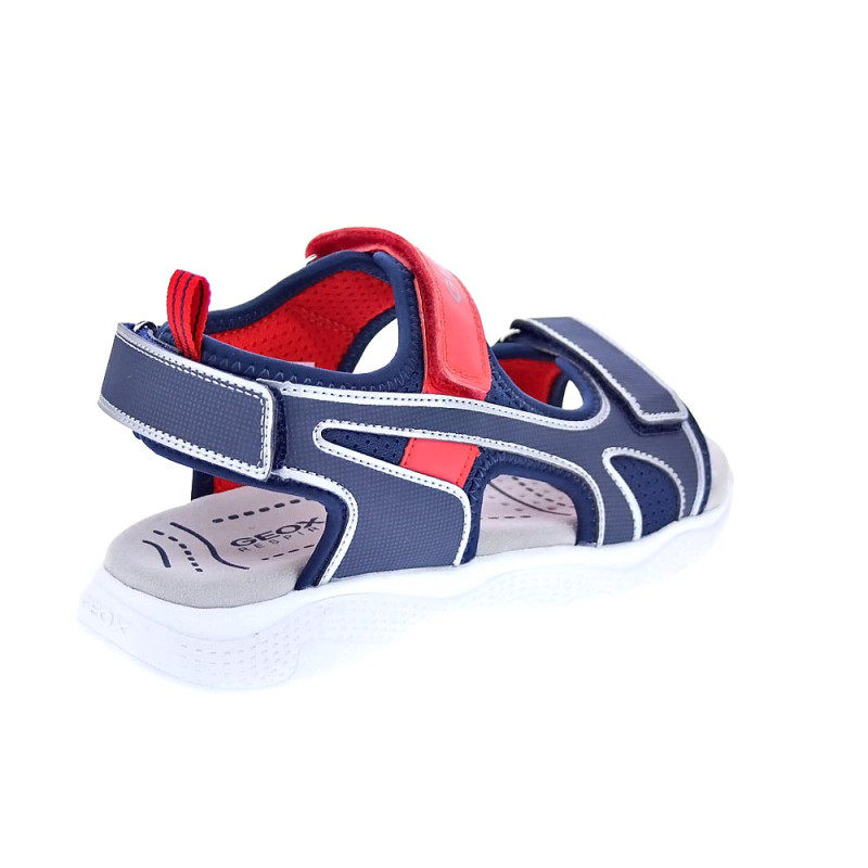 Sandalias Geox zapatos Niño modelo Splush Azul 