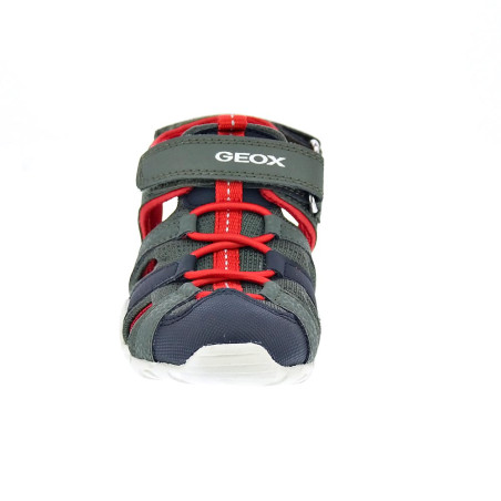 Sandalias Geox zapatos Niño modelo Kraze Verde 