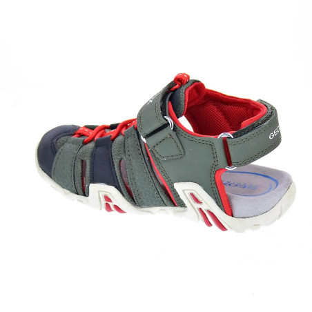 Sandalias Geox zapatos Niño modelo Kraze Verde 