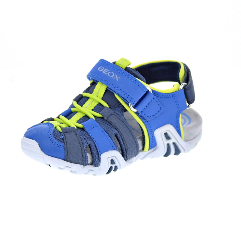 Sandalias Geox zapatos Niño modelo Kraze Azul 